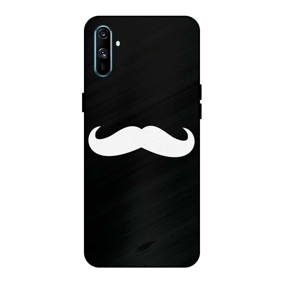 Moustache Love Metal Back Case for Realme C3