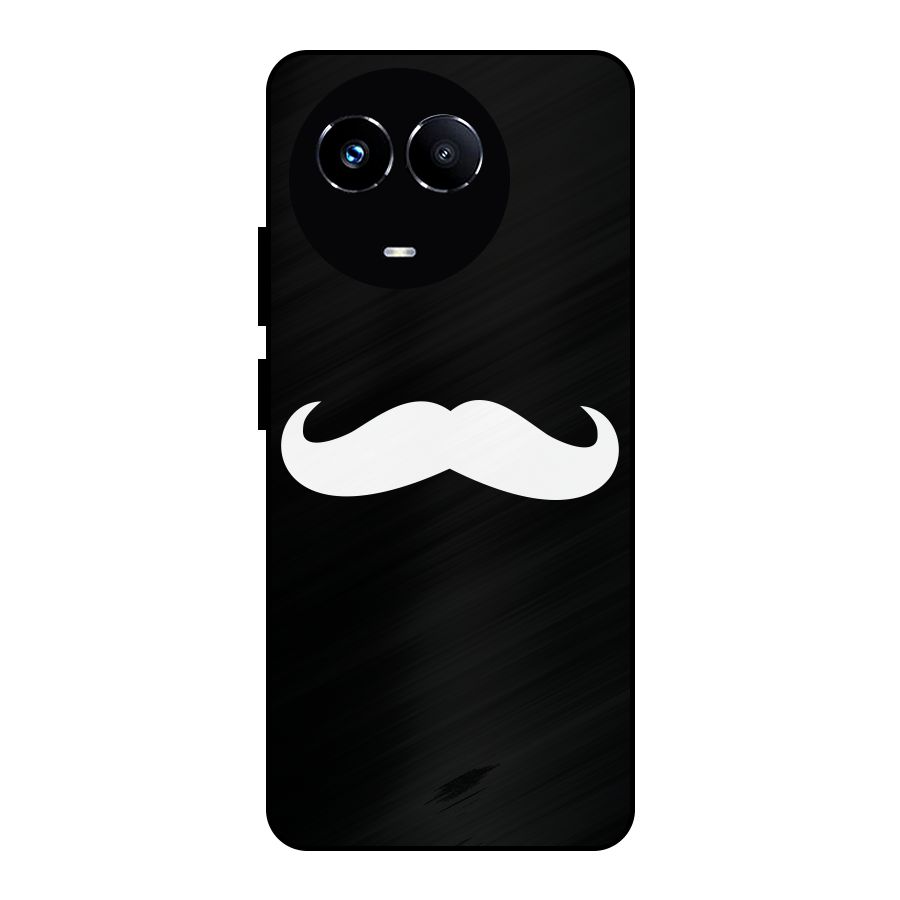 Moustache Love Metal Back Case for Realme Narzo 60X