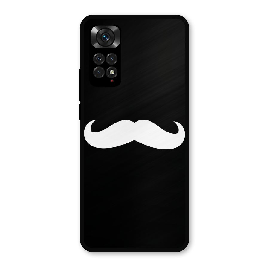 Moustache Love Metal Back Case for Redmi Note 11