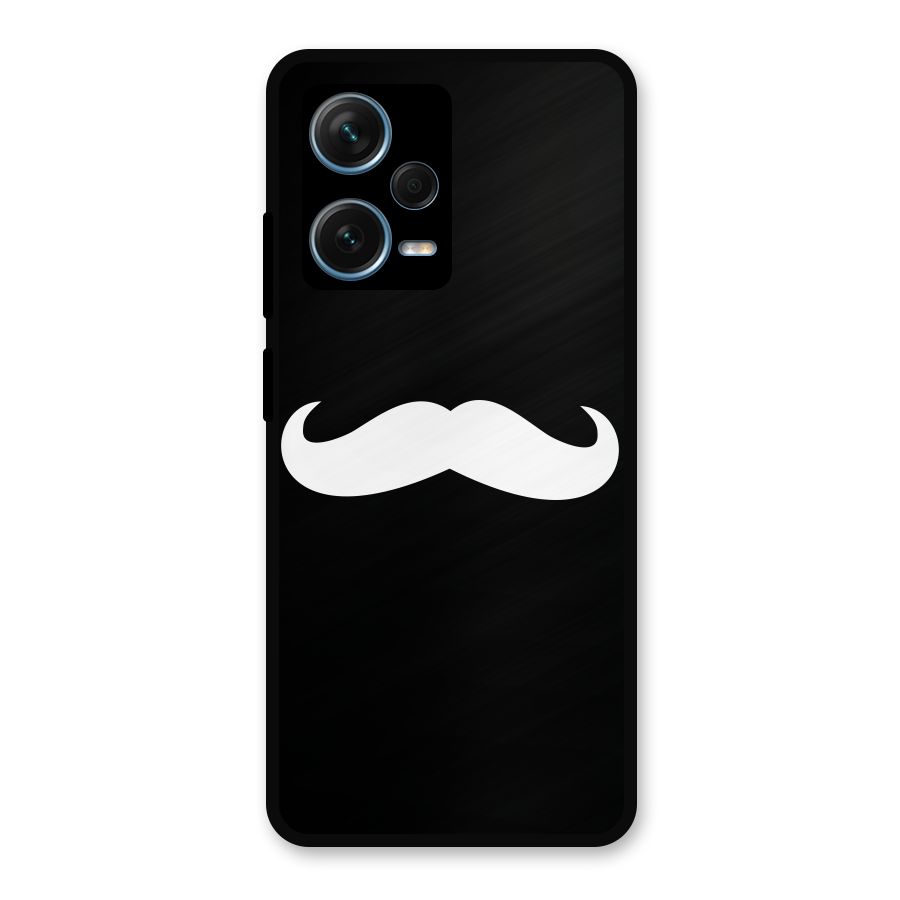 Moustache Love Metal Back Case for Redmi Note 12 Pro Plus 5G