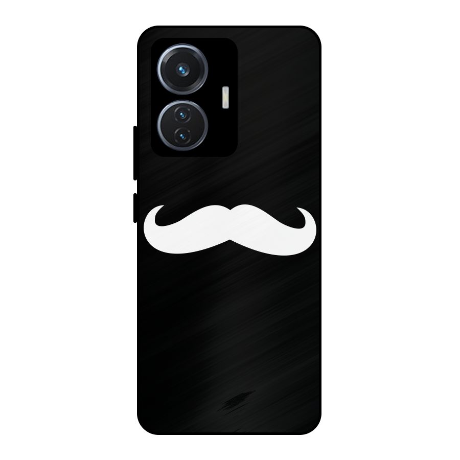 Moustache Love Metal Back Case for Vivo T1 44W