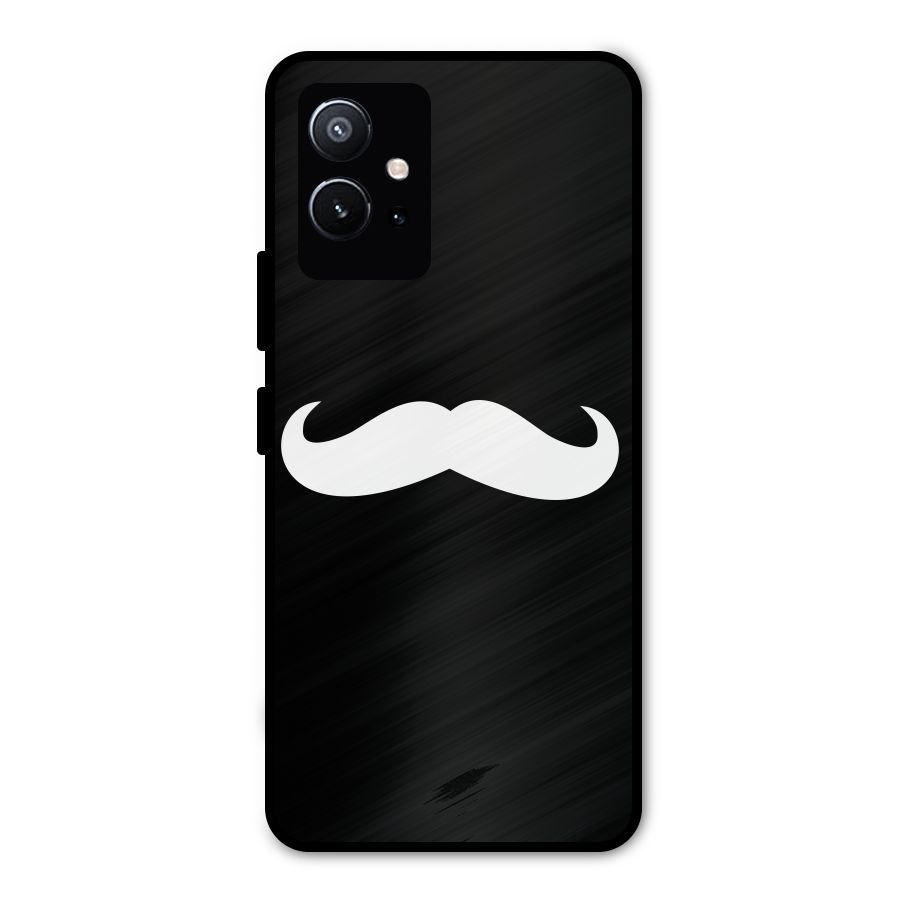 Moustache Love Metal Back Case for Vivo T1 5G