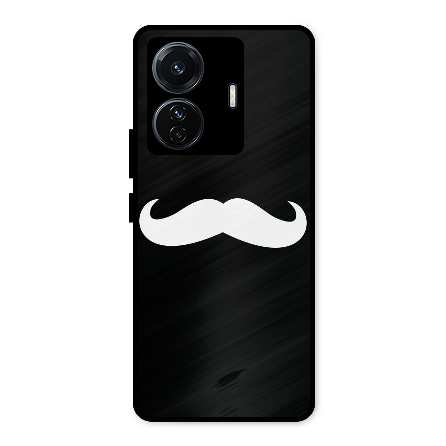 Moustache Love Metal Back Case for Vivo T1 Pro