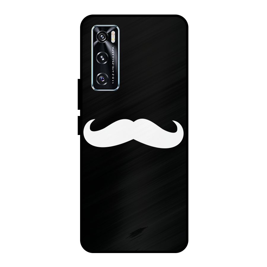 Moustache Love Metal Back Case for Vivo V20 SE