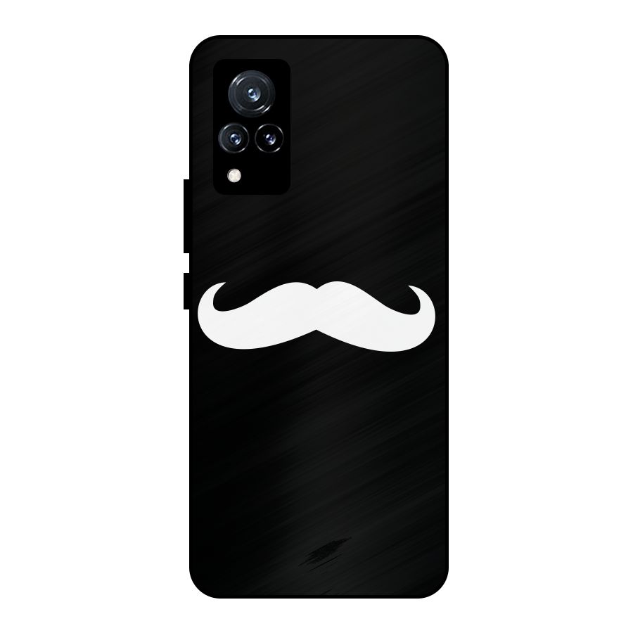 Moustache Love Metal Back Case for Vivo V21 5G