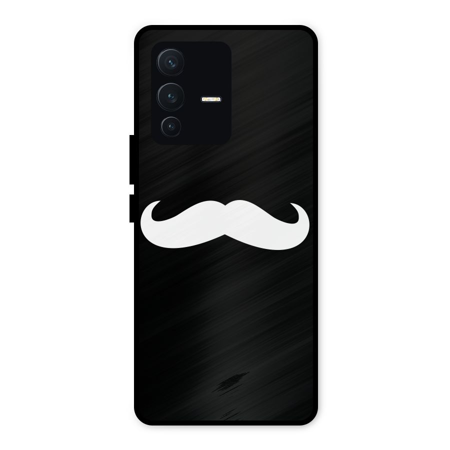 Moustache Love Metal Back Case for Vivo V23 5G