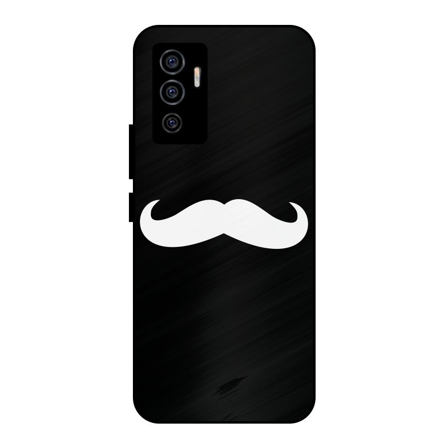 Moustache Love Metal Back Case for Vivo V23e