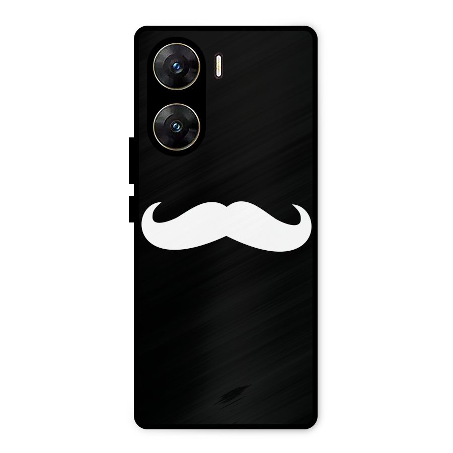 Moustache Love Metal Back Case for Vivo V29e