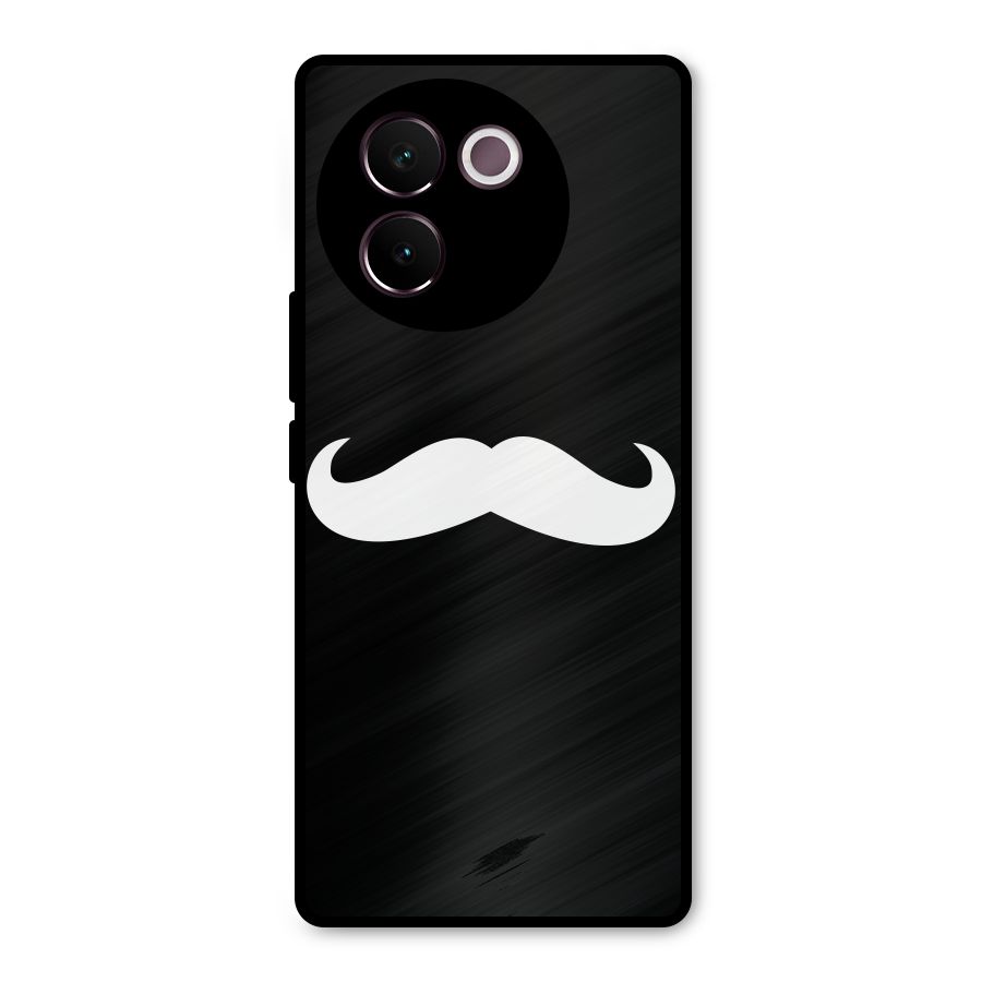 Moustache Love Metal Back Case for Vivo V30e