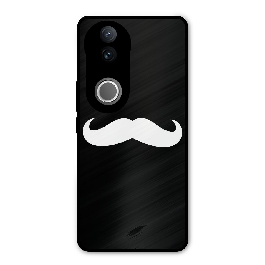Moustache Love Metal Back Case for Vivo V50e