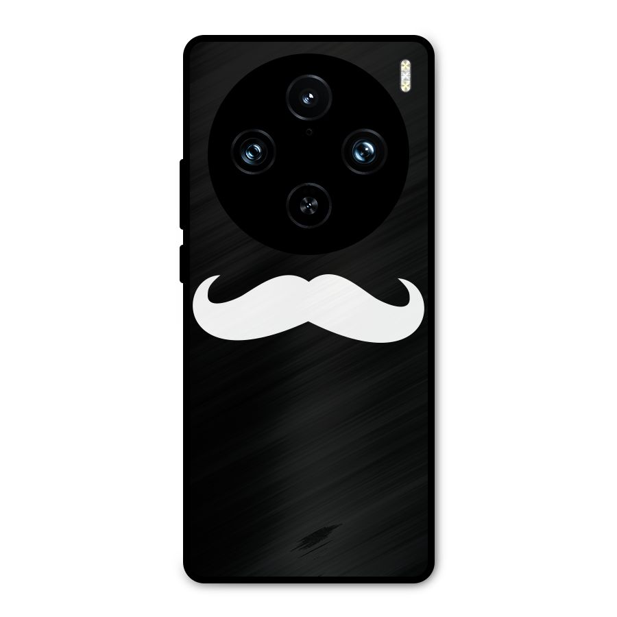 Moustache Love Metal Back Case for Vivo X100 Pro