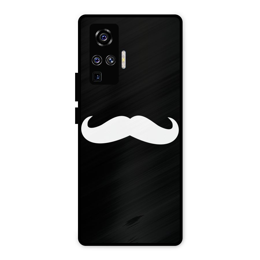 Moustache Love Metal Back Case for Vivo X50 Pro