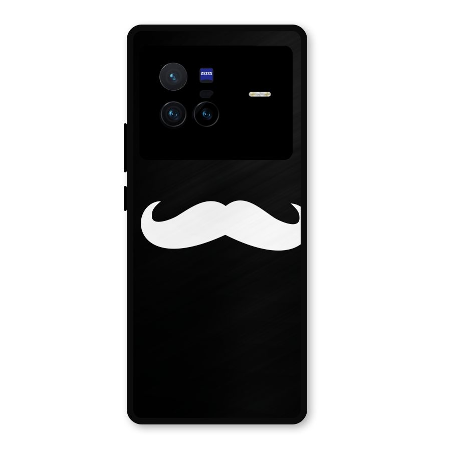Moustache Love Metal Back Case for Vivo X80