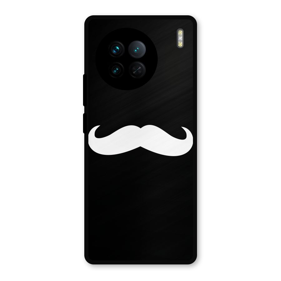 Moustache Love Metal Back Case for Vivo X90