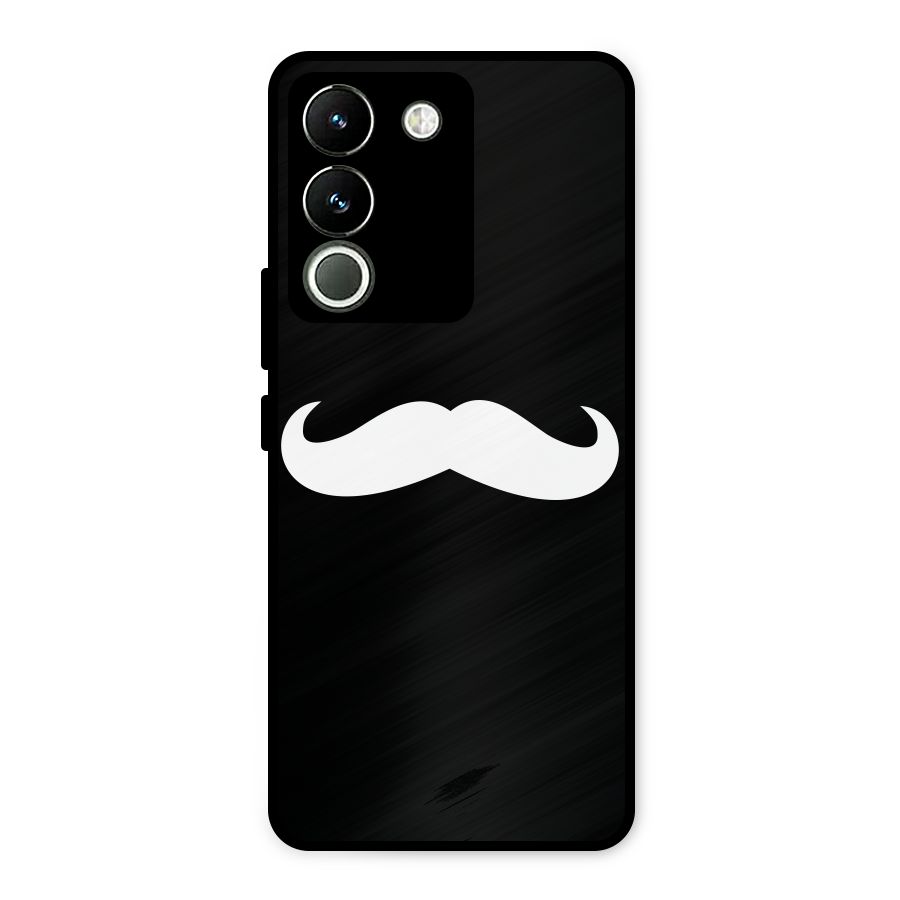 Moustache Love Metal Back Case for Vivo Y200