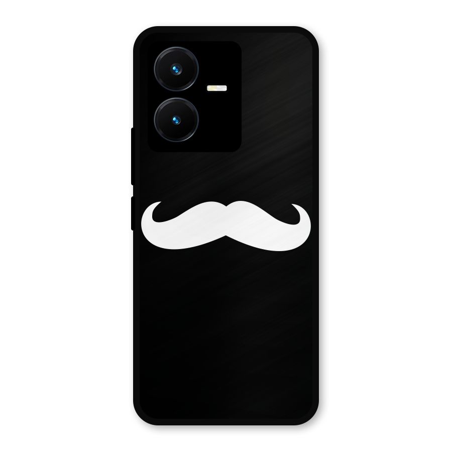 Moustache Love Metal Back Case for Vivo Y22