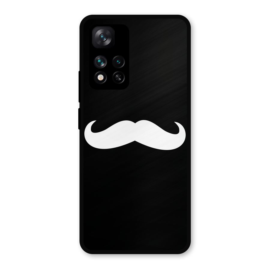 Moustache Love Metal Back Case for Xiaomi 11i Hypercharge 5G
