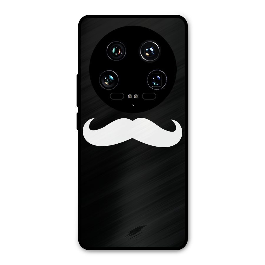Moustache Love Metal Back Case for Xiaomi 14 Ultra