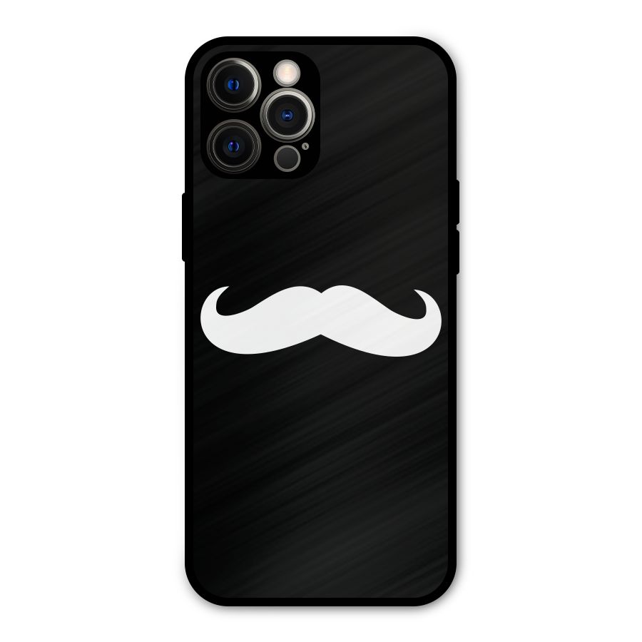 Moustache Love Metal Back Case for iPhone 12 Pro Max