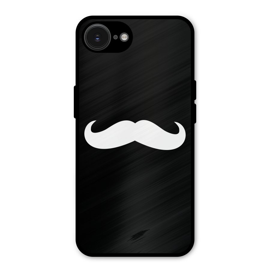 Moustache Love Metal Back Case for iPhone 16e