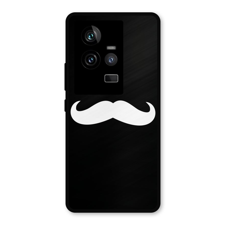 Moustache Love Metal Back Case for iQOO 11 5G