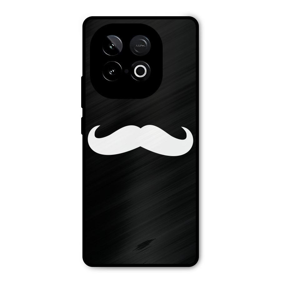 Moustache Love Metal Back Case for iQOO Neo 10