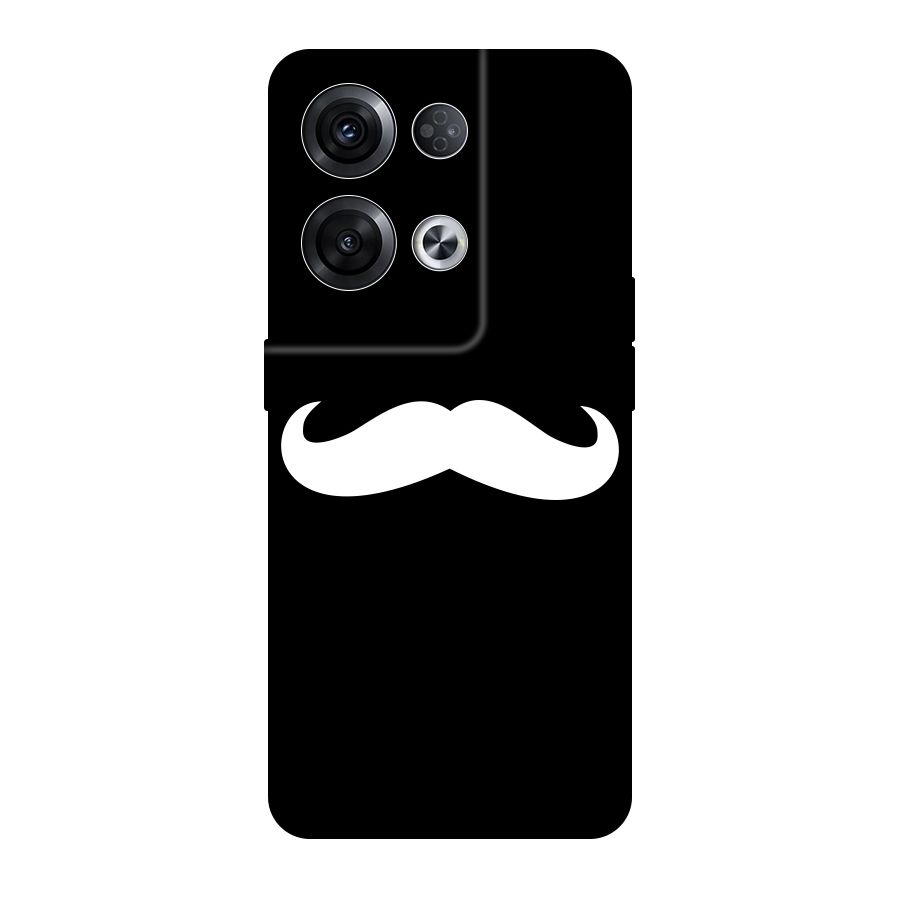 Moustache Love Original Polycarbonate Back Case for Oppo Reno8 Pro 5G