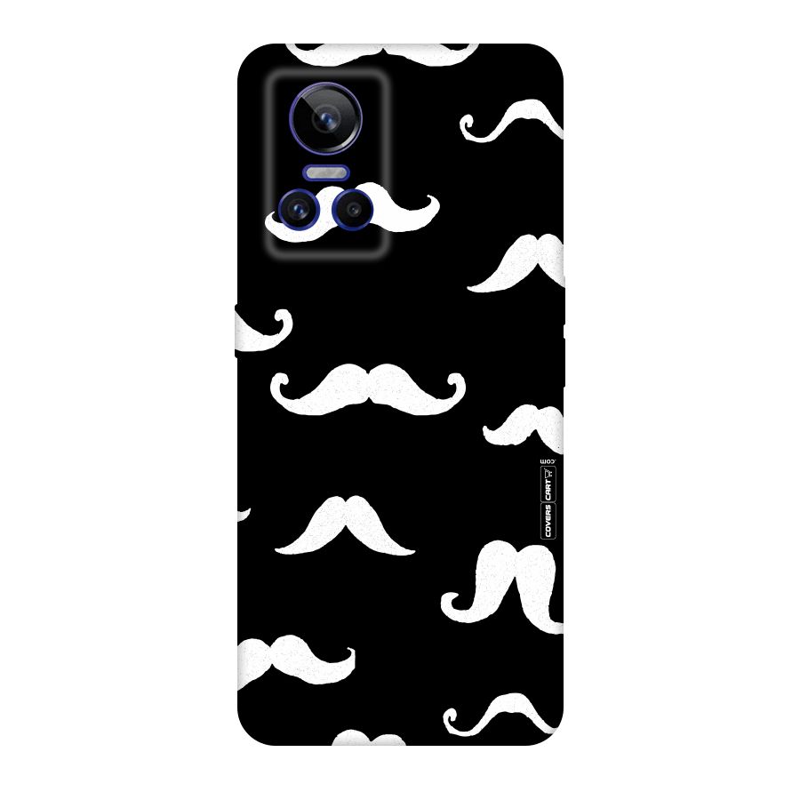 Moustache Pattern (White) Original Polycarbonate Back Case for Realme GT Neo 3