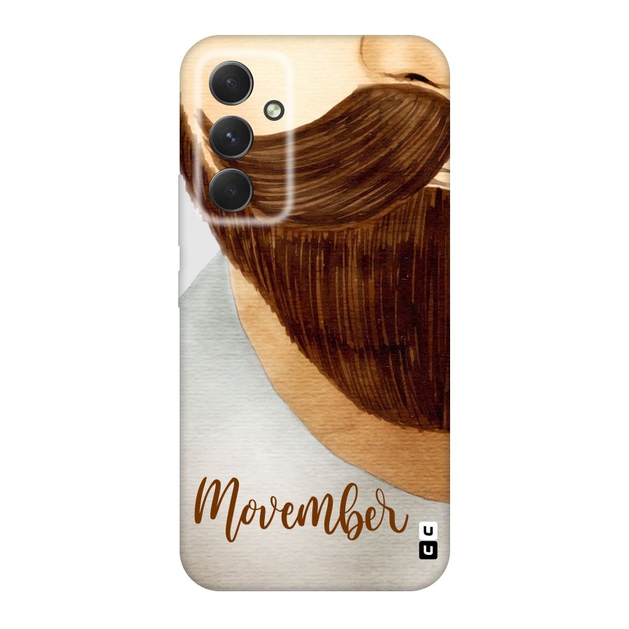 Movember Moustache Original Polycarbonate Back Case for Galaxy A54