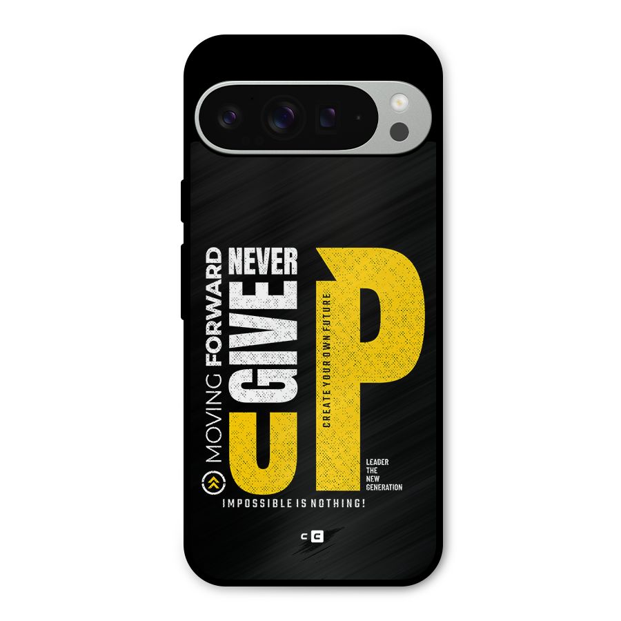 Moving Forward Metal Back Case for Google Pixel 9 Pro XL