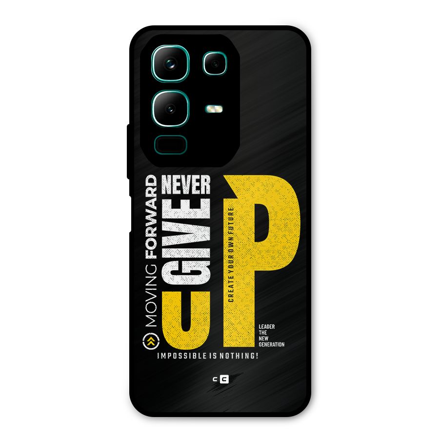 Moving Forward Metal Back Case for Infinix Note 50x