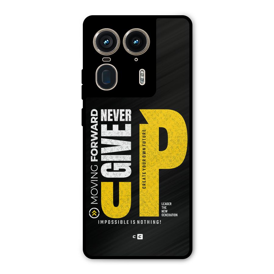 Moving Forward Metal Back Case for Motorola Edge 50 Ultra
