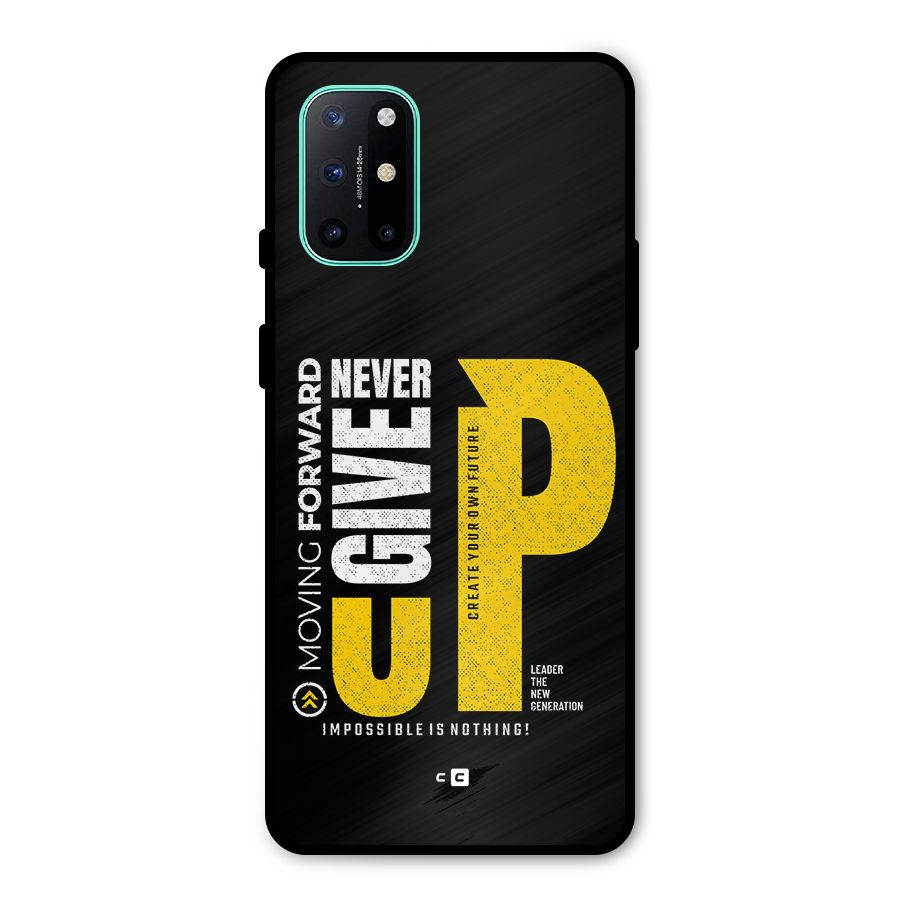 Moving Forward Metal Back Case for OnePlus 8T