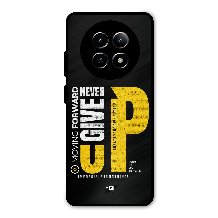 Moving Forward Metal Back Case for Realme 12 5G