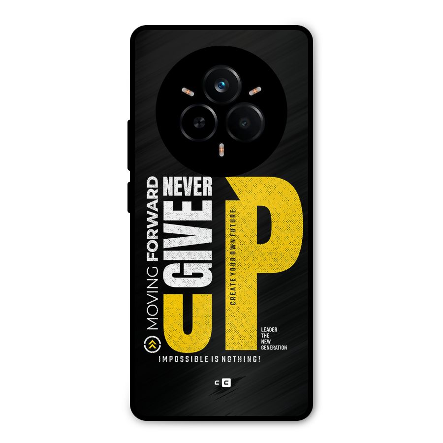Moving Forward Metal Back Case for Realme 14 Pro