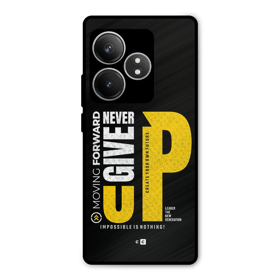 Moving Forward Metal Back Case for Realme GT 6T