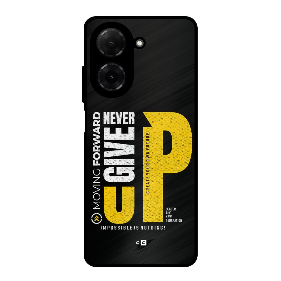 Moving Forward Metal Back Case for Redmi A5 4G