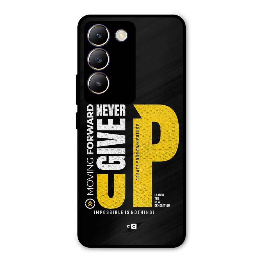 Moving Forward Metal Back Case for Vivo Y200e