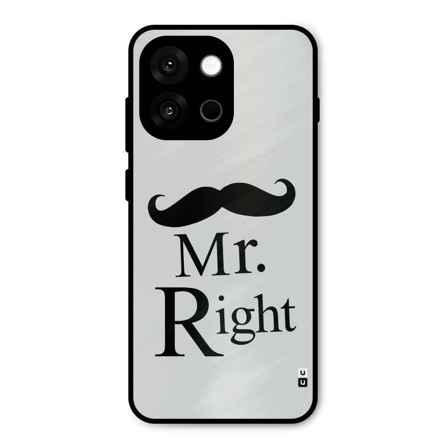 Mr. Right. Metal Back Case for OnePlus 13s