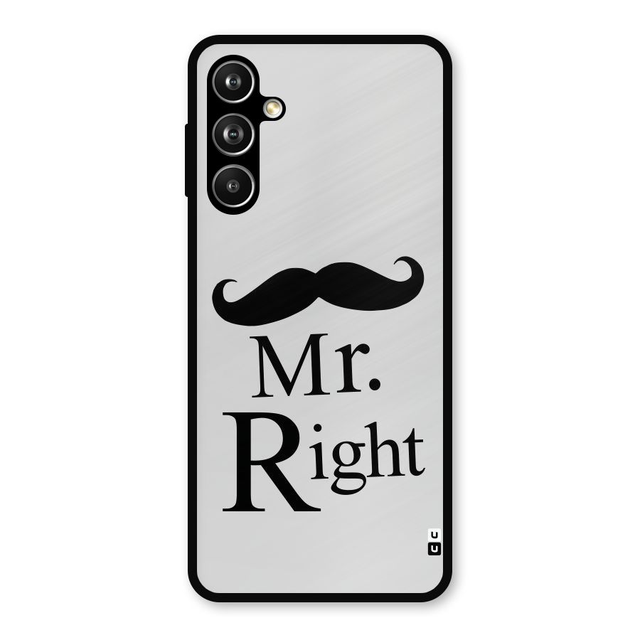 Mr. Right. Metal Back Case for Samsung Galaxy M54