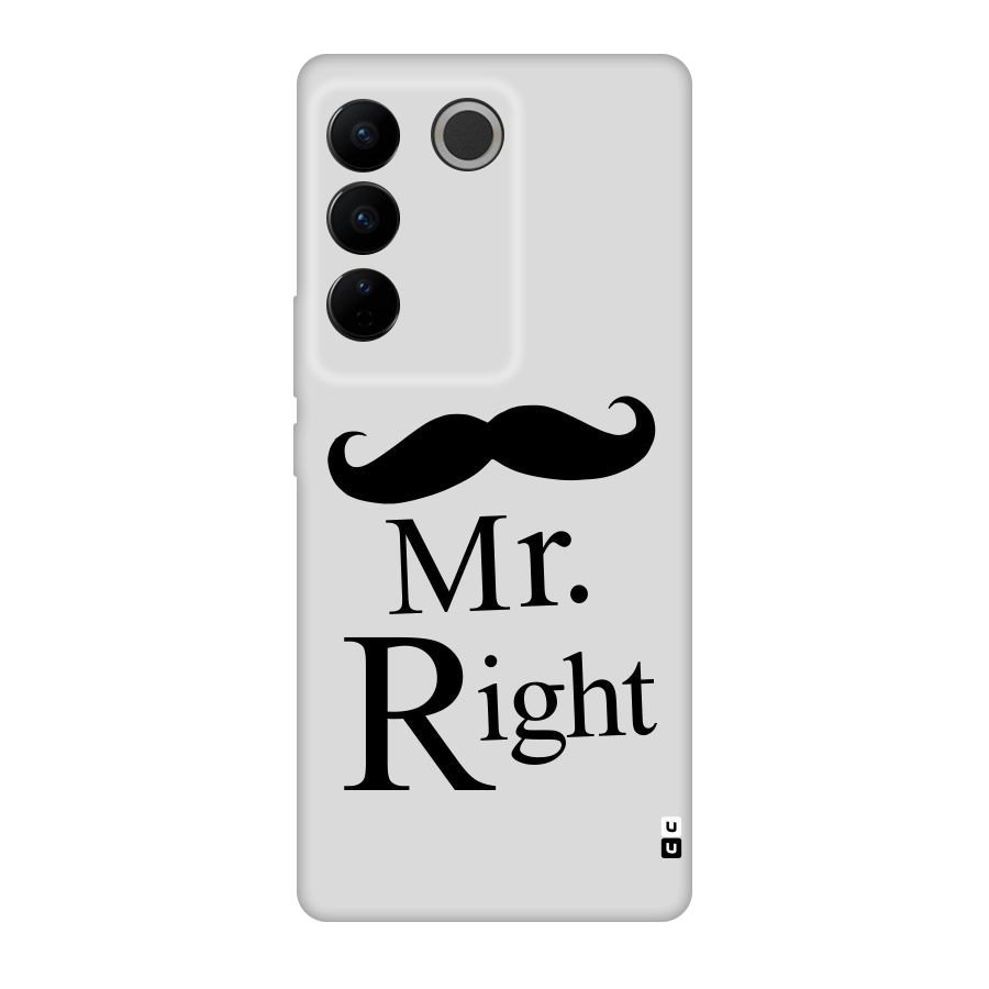 Mr. Right. Original Polycarbonate Back Case for Vivo V27