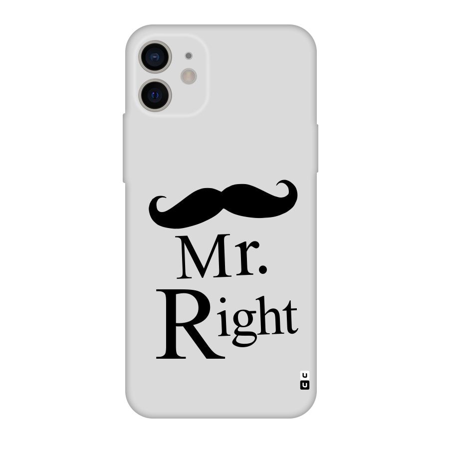 Mr. Right. Original Polycarbonate Back Case for iPhone 11