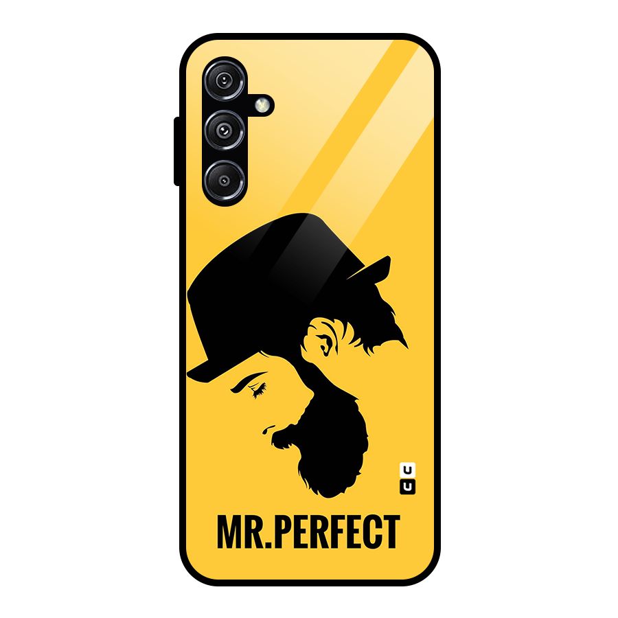 Mr Perfect Glass Back Case for Galaxy M34 5G