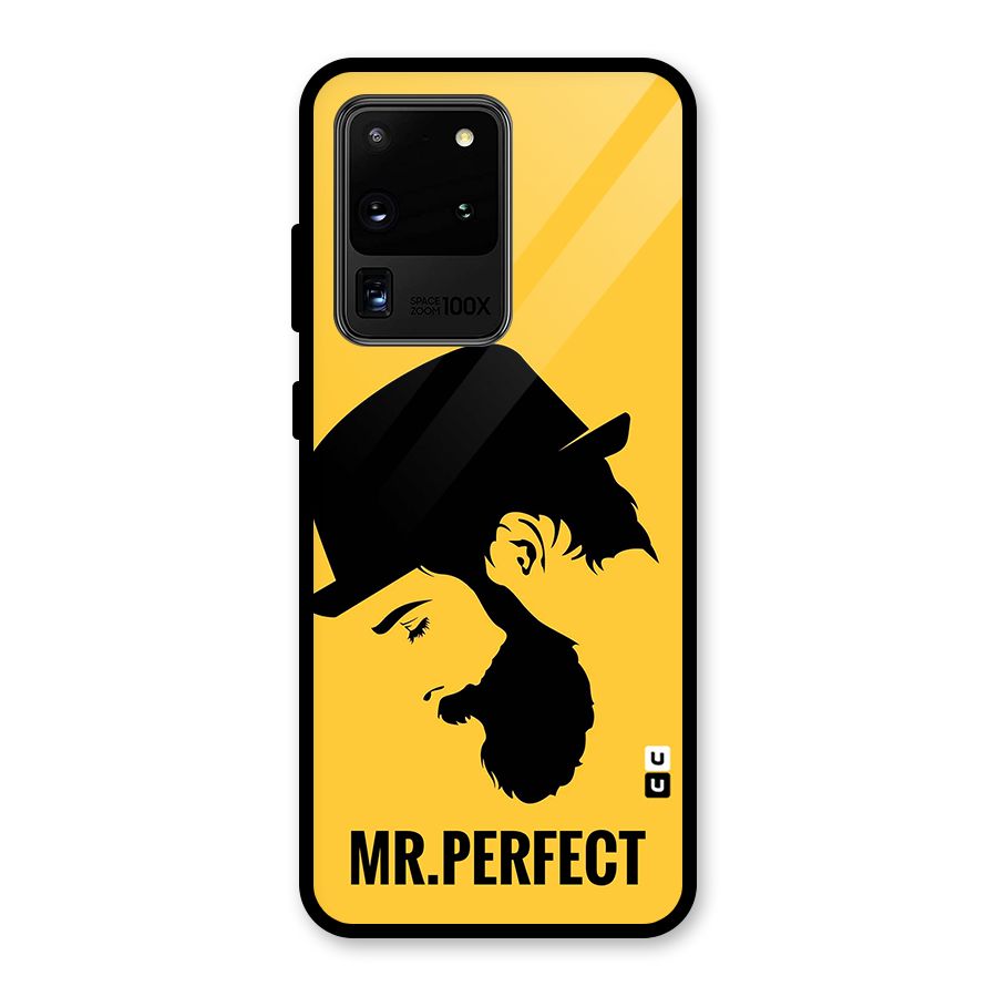 Mr Perfect Glass Back Case for Galaxy S20 Ultra