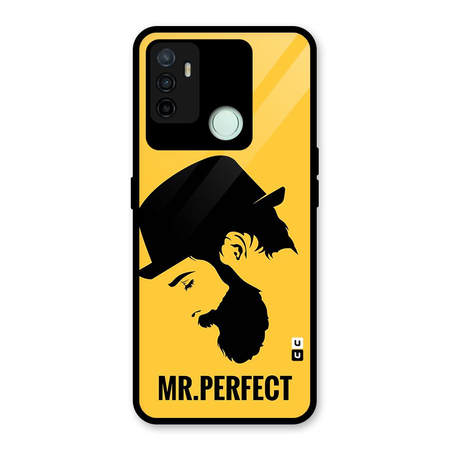 Mr Perfect Glass Back Case for Oppo A53