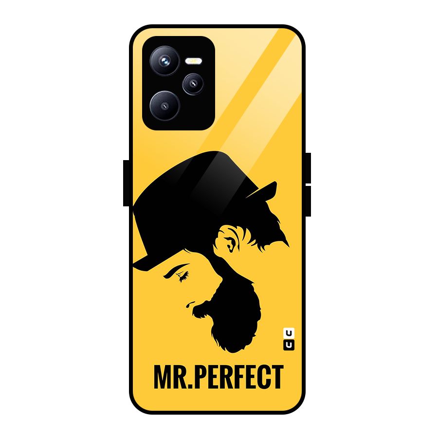 Mr Perfect Glass Back Case for Realme C35