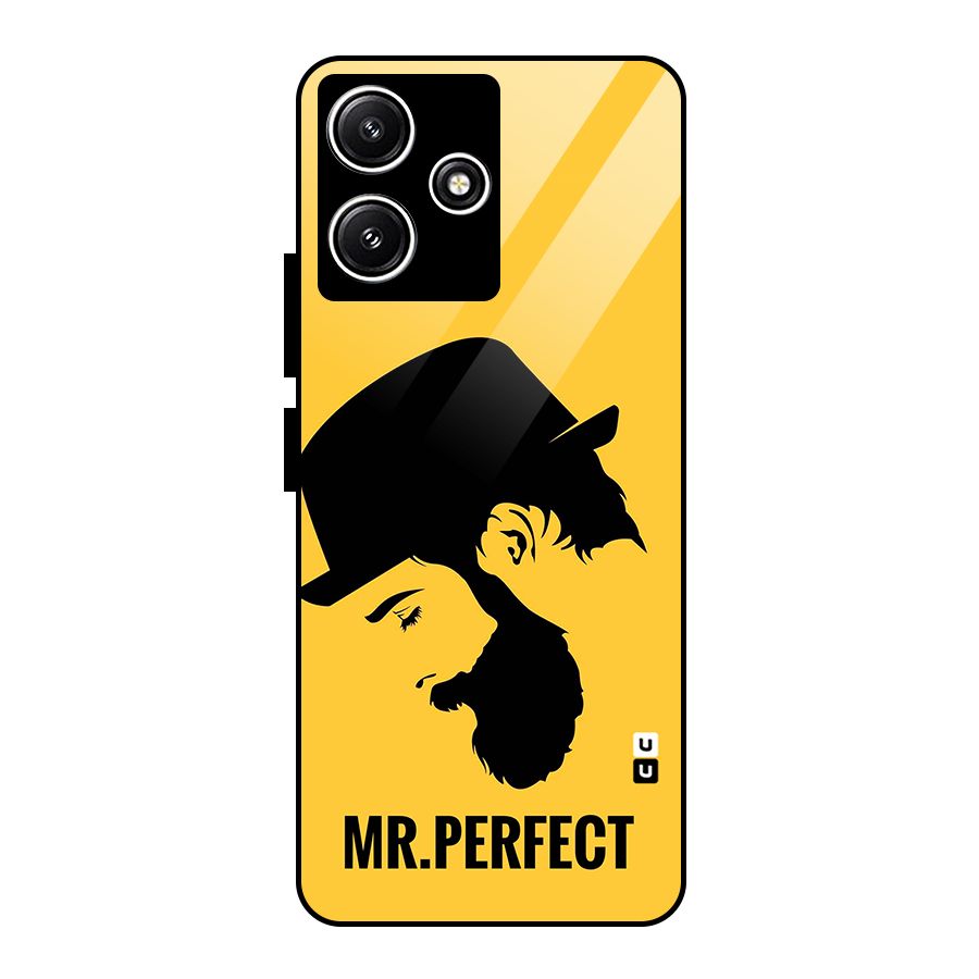 Mr Perfect Glass Back Case for Redmi 12 5G