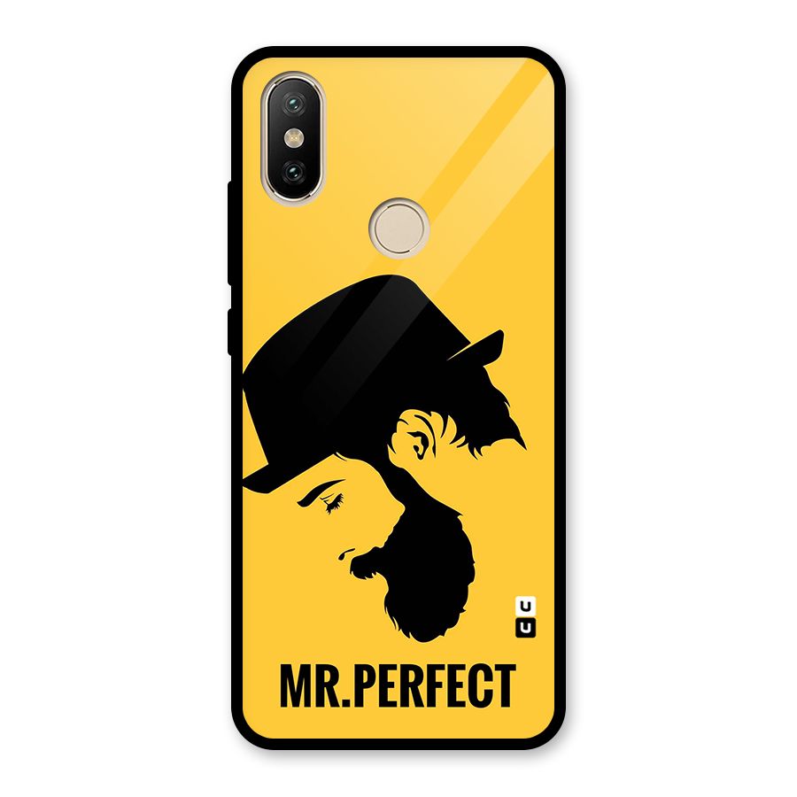 Mr Perfect Glass Back Case for Redmi A2