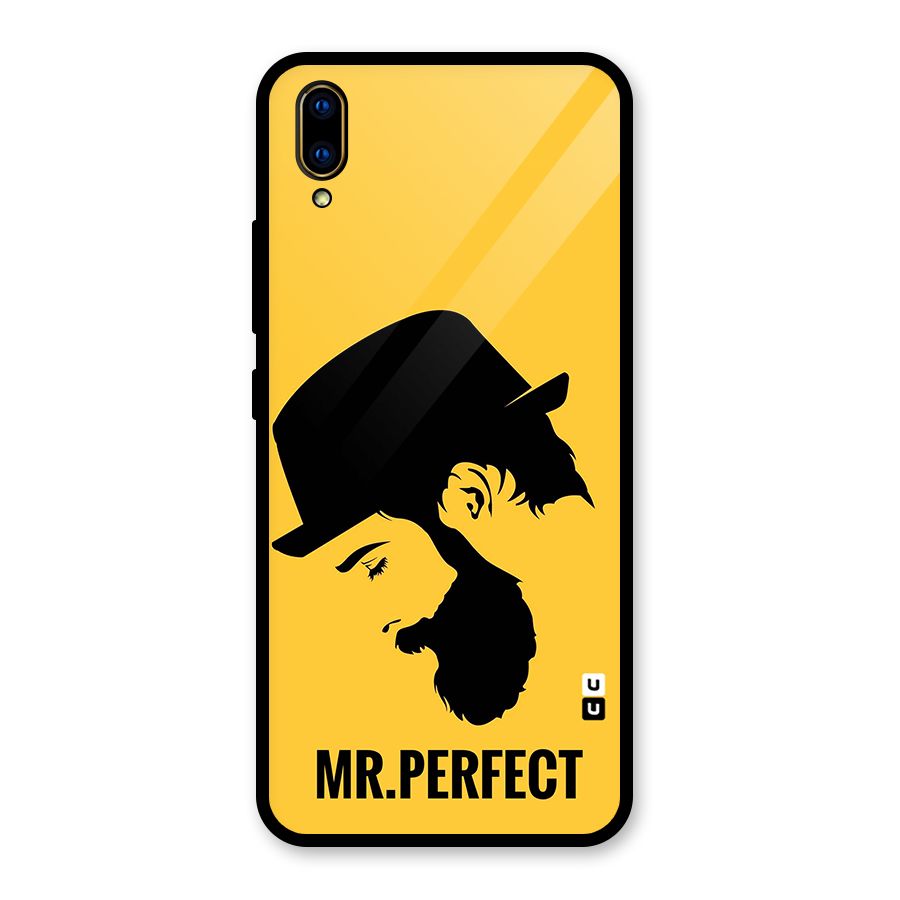 Mr Perfect Glass Back Case for Vivo V11 Pro