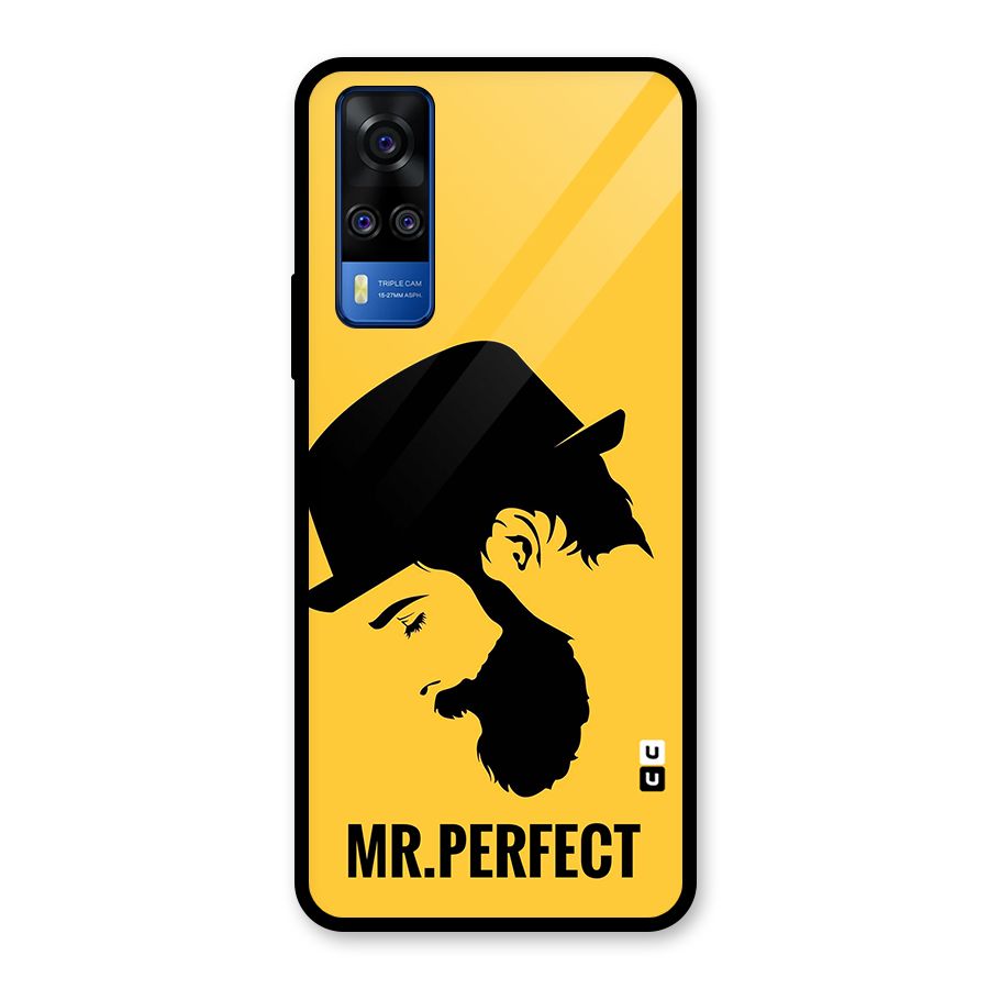 Mr Perfect Glass Back Case for Vivo Y31